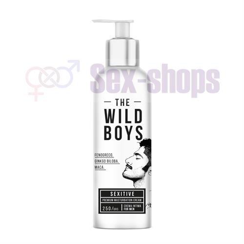Lubricante masculino premium para masturbacion The Wild Boys 250Grs.